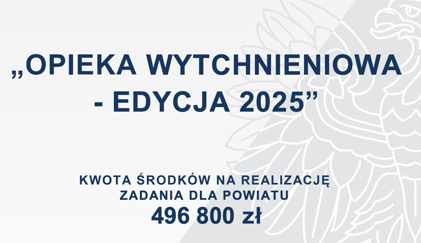 Opieka wytchnieniowa 2025