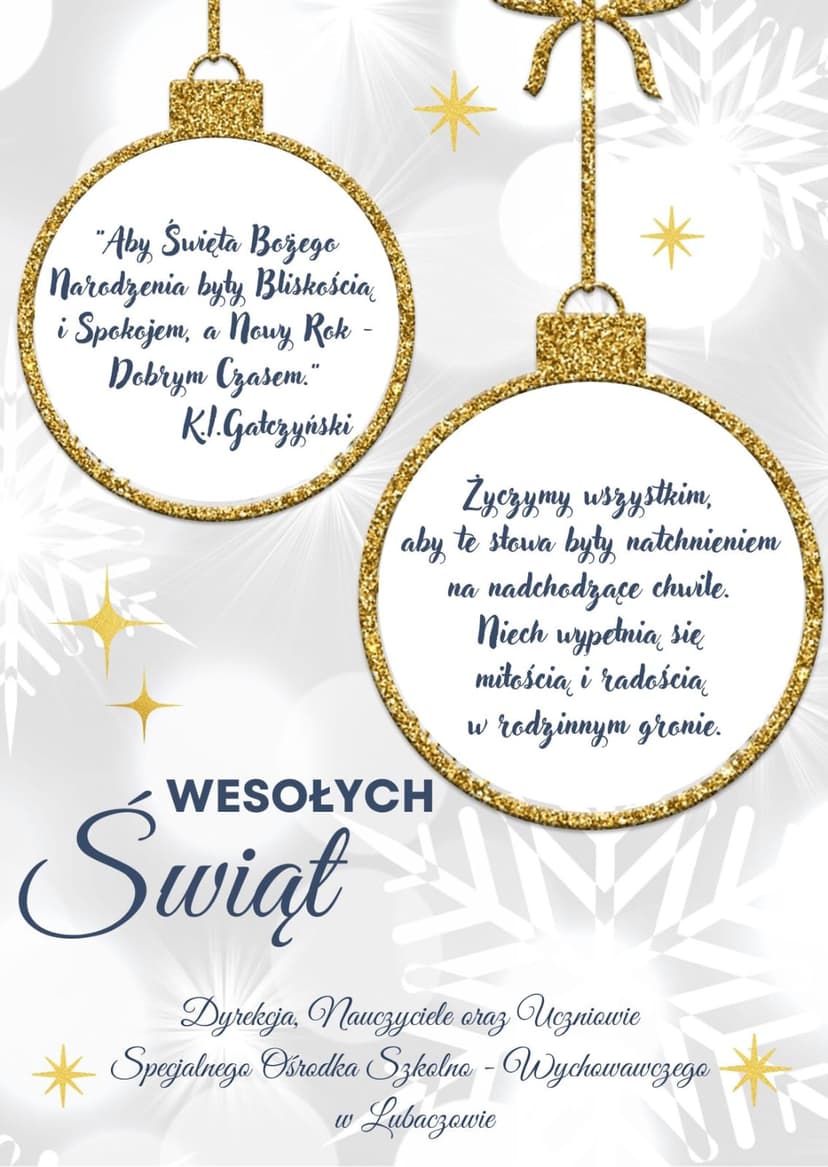 Wesołych Świąt