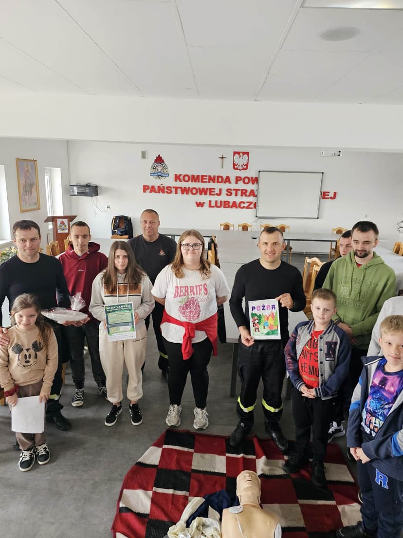 Strażacka lekcja odwagi i bezpieczeństwa
